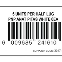 Barcode PNP ANAT PITAS WHITE 6EA